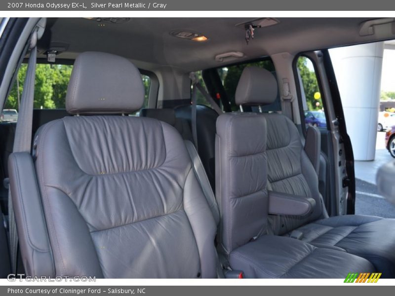 Silver Pearl Metallic / Gray 2007 Honda Odyssey EX-L