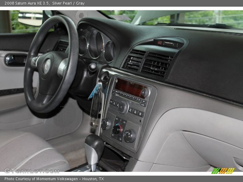 Silver Pearl / Gray 2008 Saturn Aura XE 3.5