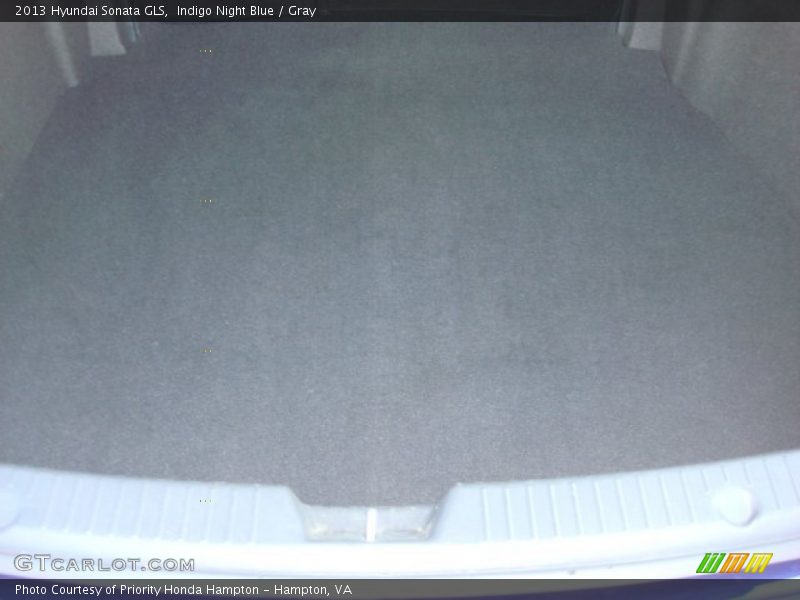 Indigo Night Blue / Gray 2013 Hyundai Sonata GLS