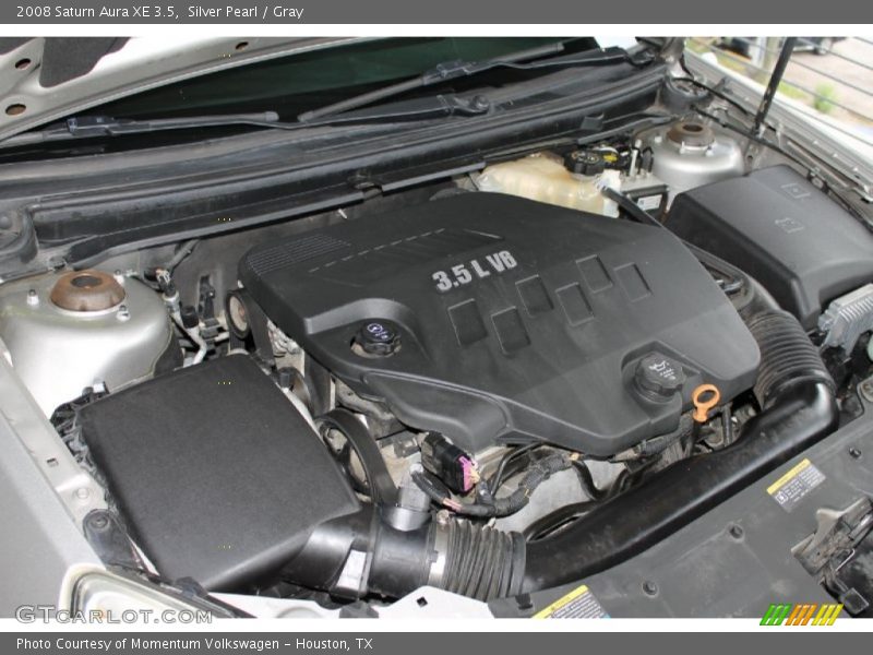 Silver Pearl / Gray 2008 Saturn Aura XE 3.5