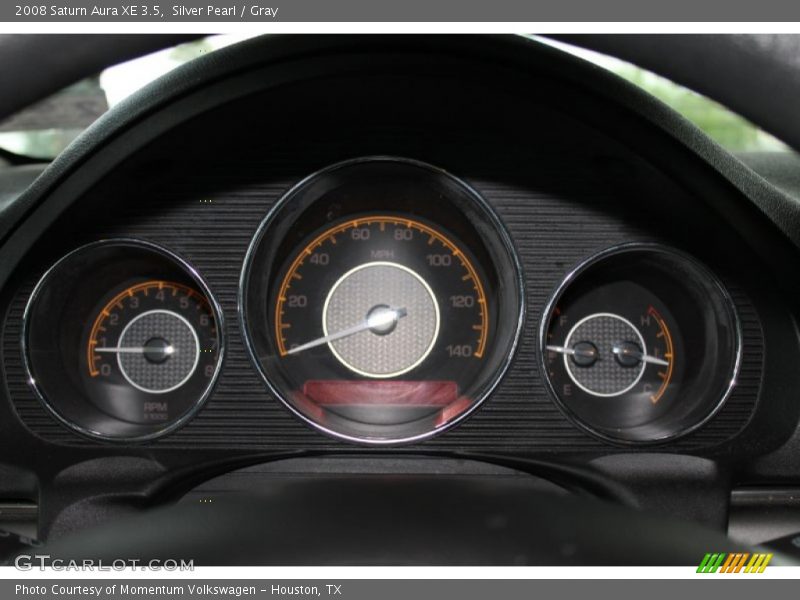 Silver Pearl / Gray 2008 Saturn Aura XE 3.5