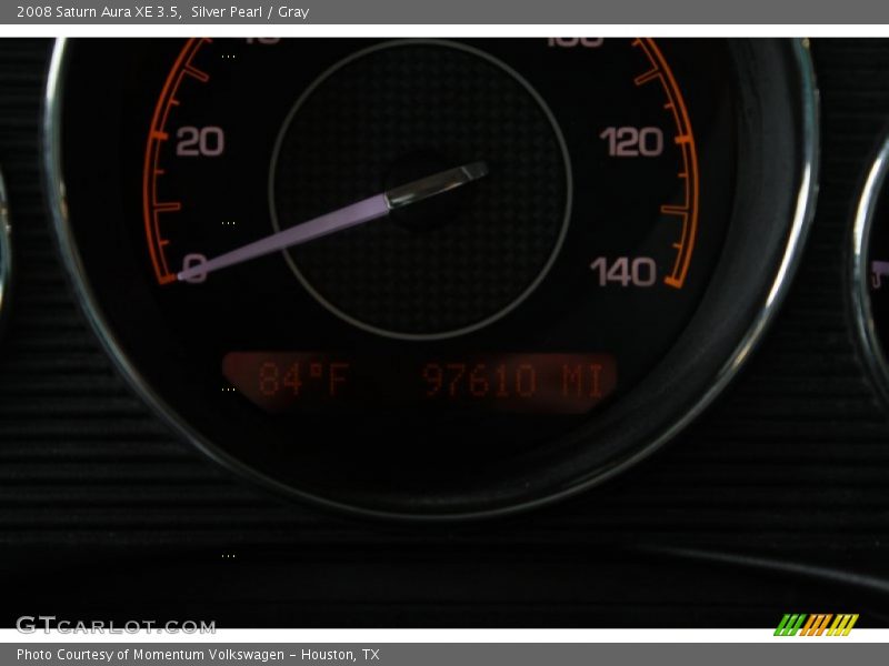 Silver Pearl / Gray 2008 Saturn Aura XE 3.5