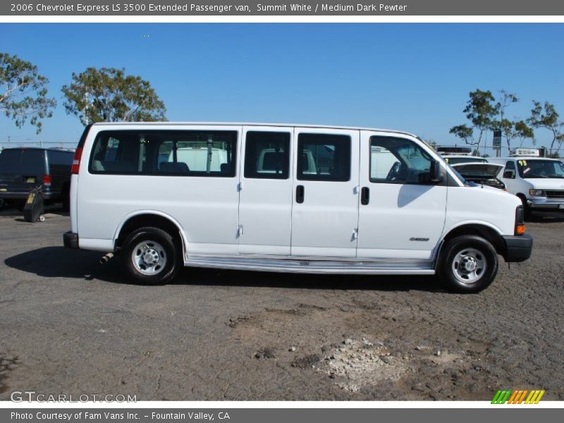  2006 Express LS 3500 Extended Passenger van Summit White