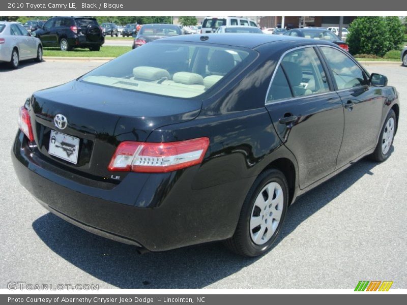 Black / Bisque 2010 Toyota Camry LE