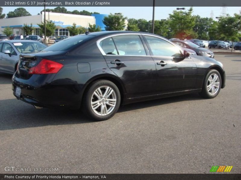 Black Obsidian / Graphite 2012 Infiniti G 37 Journey Sedan