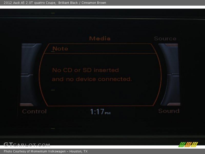 Brilliant Black / Cinnamon Brown 2012 Audi A5 2.0T quattro Coupe