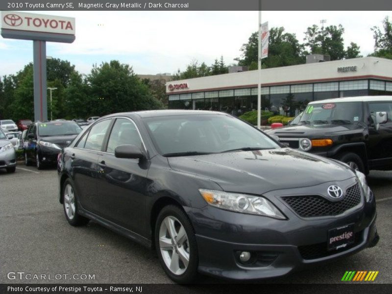 Magnetic Gray Metallic / Dark Charcoal 2010 Toyota Camry SE