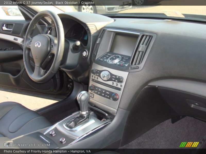 Black Obsidian / Graphite 2012 Infiniti G 37 Journey Sedan
