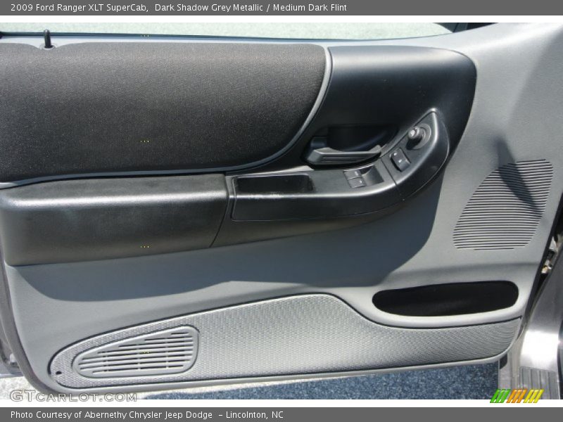 Dark Shadow Grey Metallic / Medium Dark Flint 2009 Ford Ranger XLT SuperCab