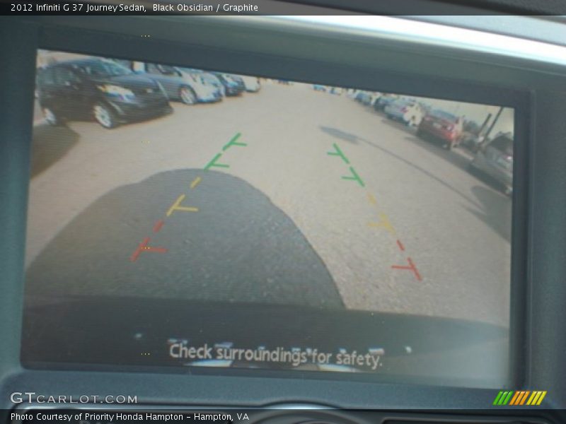 Black Obsidian / Graphite 2012 Infiniti G 37 Journey Sedan