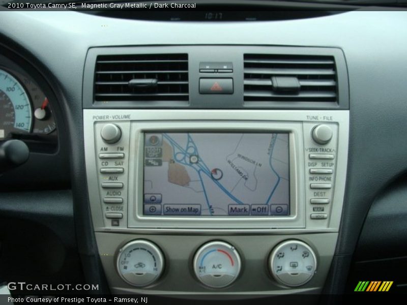 Magnetic Gray Metallic / Dark Charcoal 2010 Toyota Camry SE