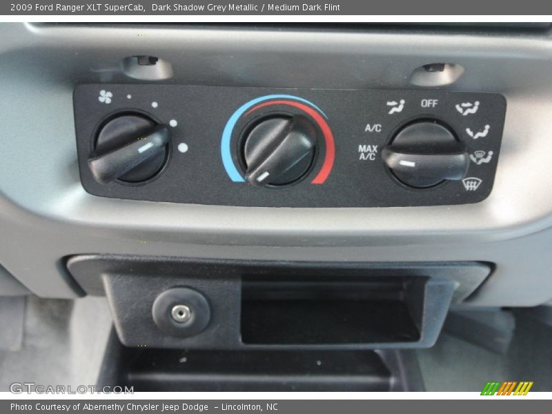 Dark Shadow Grey Metallic / Medium Dark Flint 2009 Ford Ranger XLT SuperCab