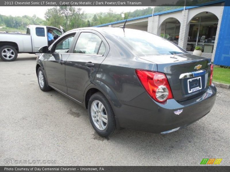 Cyber Gray Metallic / Dark Pewter/Dark Titanium 2013 Chevrolet Sonic LT Sedan