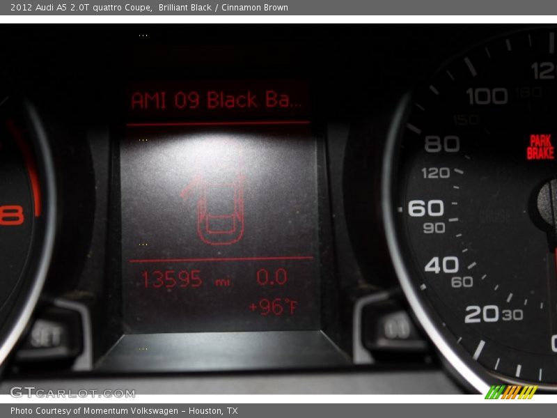 Brilliant Black / Cinnamon Brown 2012 Audi A5 2.0T quattro Coupe