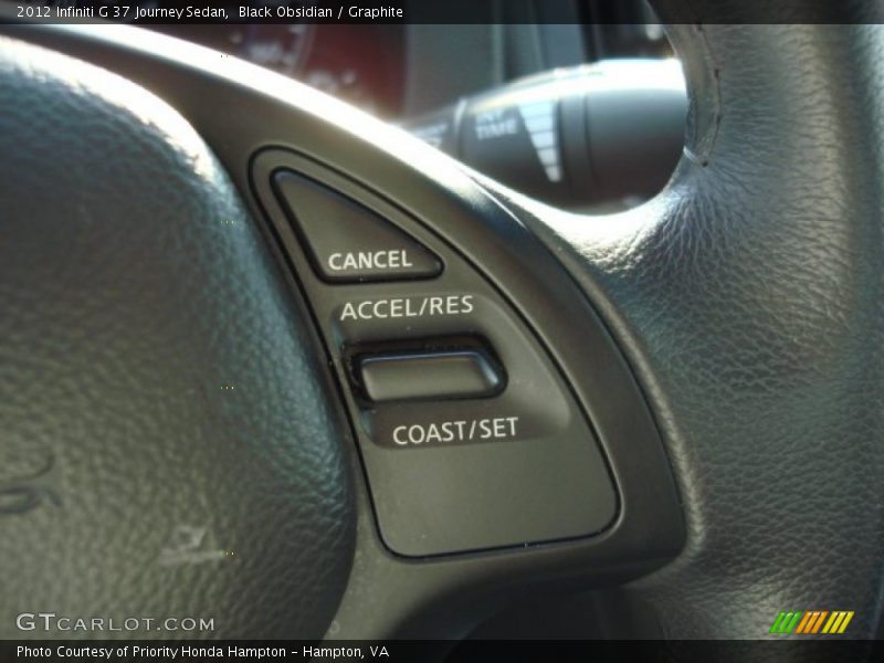 Black Obsidian / Graphite 2012 Infiniti G 37 Journey Sedan