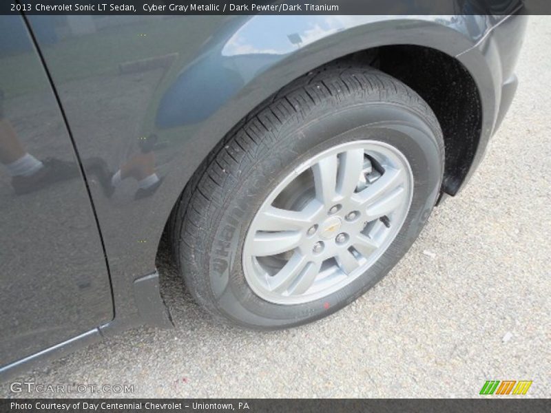 Cyber Gray Metallic / Dark Pewter/Dark Titanium 2013 Chevrolet Sonic LT Sedan