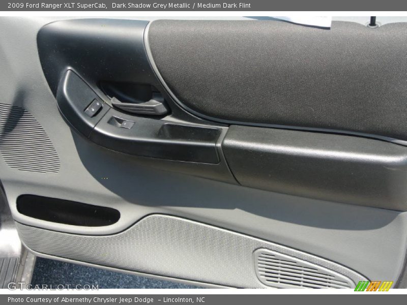 Dark Shadow Grey Metallic / Medium Dark Flint 2009 Ford Ranger XLT SuperCab