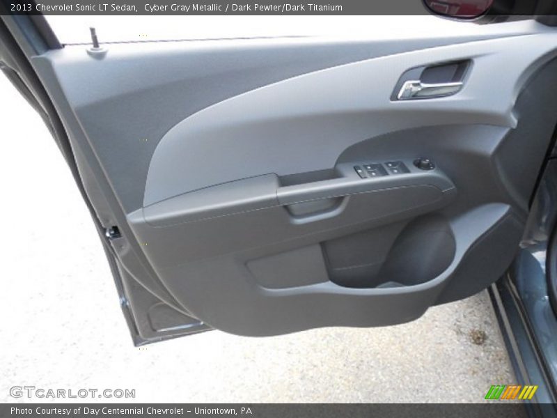 Cyber Gray Metallic / Dark Pewter/Dark Titanium 2013 Chevrolet Sonic LT Sedan