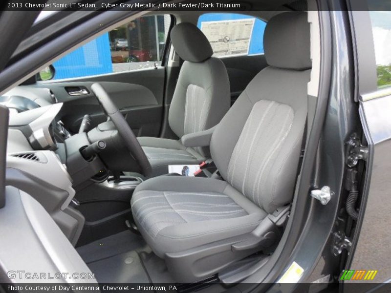 Cyber Gray Metallic / Dark Pewter/Dark Titanium 2013 Chevrolet Sonic LT Sedan