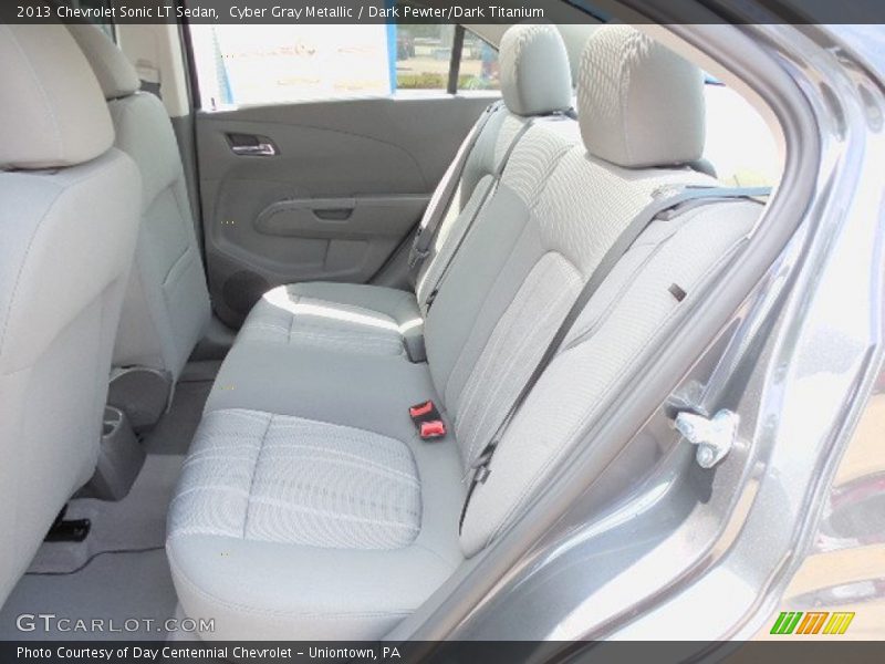 Cyber Gray Metallic / Dark Pewter/Dark Titanium 2013 Chevrolet Sonic LT Sedan