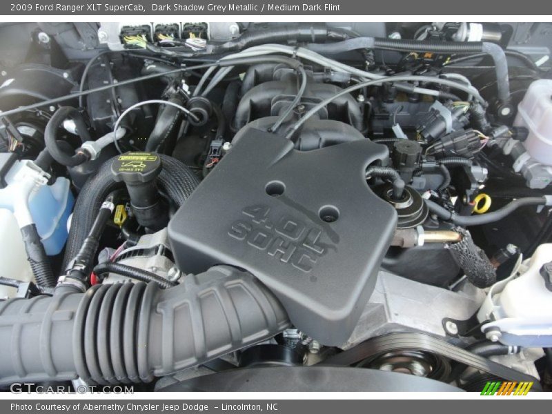  2009 Ranger XLT SuperCab Engine - 4.0 Liter SOHC 12-Valve V6