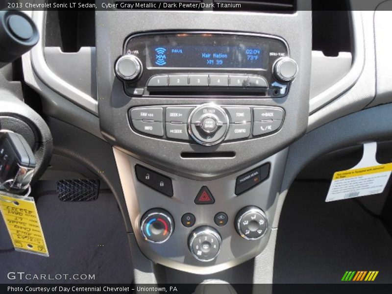 Cyber Gray Metallic / Dark Pewter/Dark Titanium 2013 Chevrolet Sonic LT Sedan
