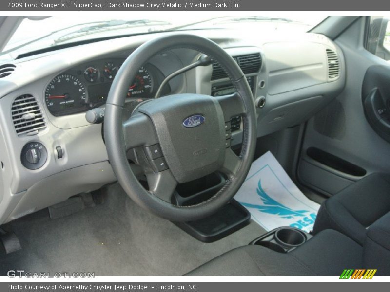 Dashboard of 2009 Ranger XLT SuperCab