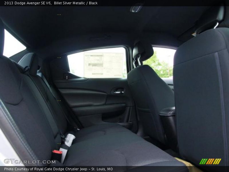 Billet Silver Metallic / Black 2013 Dodge Avenger SE V6