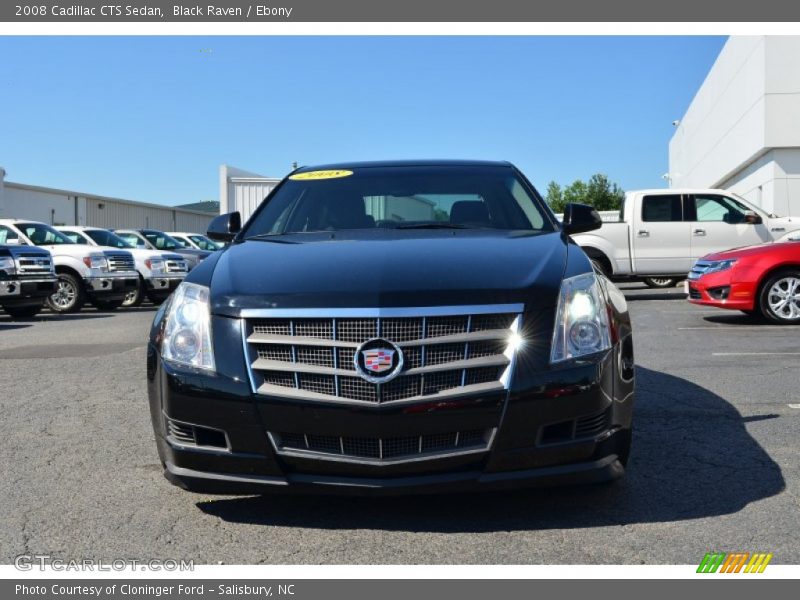 Black Raven / Ebony 2008 Cadillac CTS Sedan
