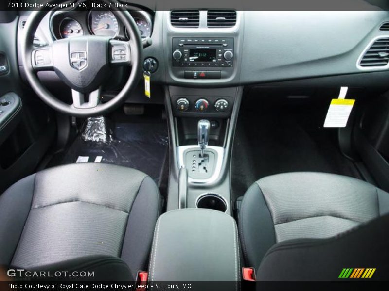 Black / Black 2013 Dodge Avenger SE V6