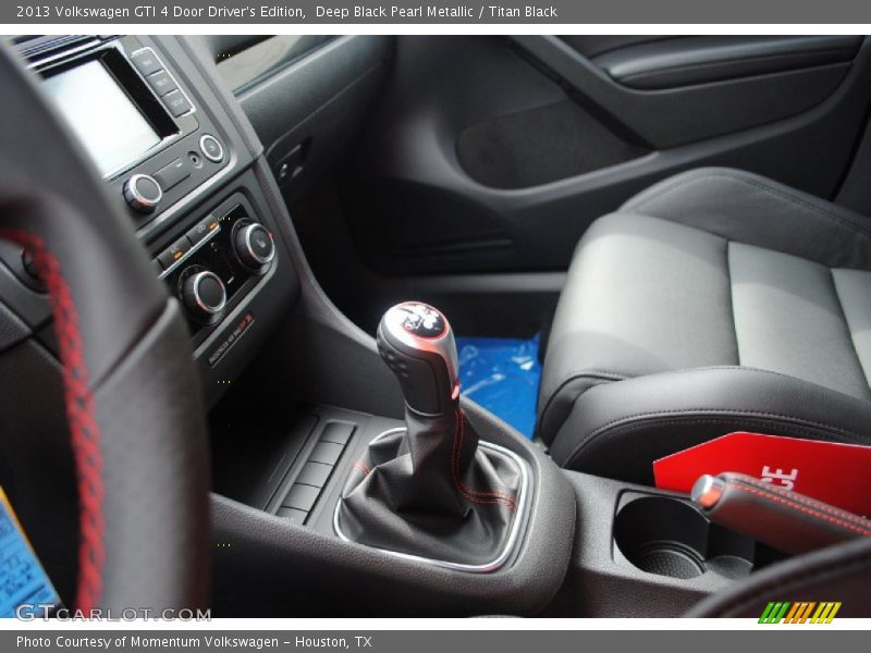 Deep Black Pearl Metallic / Titan Black 2013 Volkswagen GTI 4 Door Driver's Edition