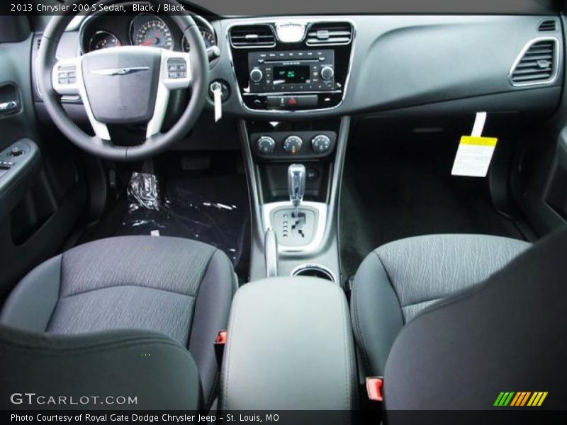 Black / Black 2013 Chrysler 200 S Sedan