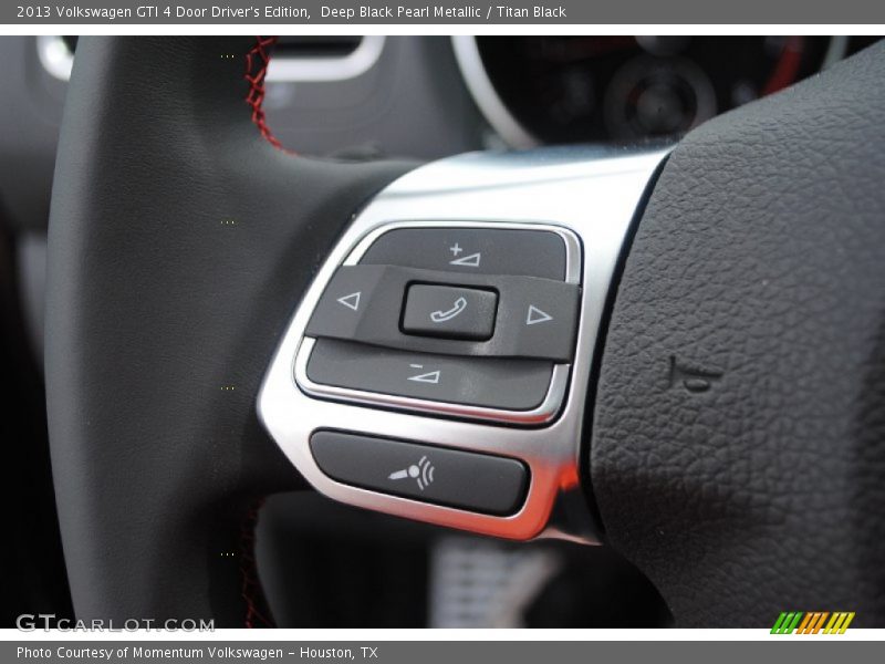 Deep Black Pearl Metallic / Titan Black 2013 Volkswagen GTI 4 Door Driver's Edition