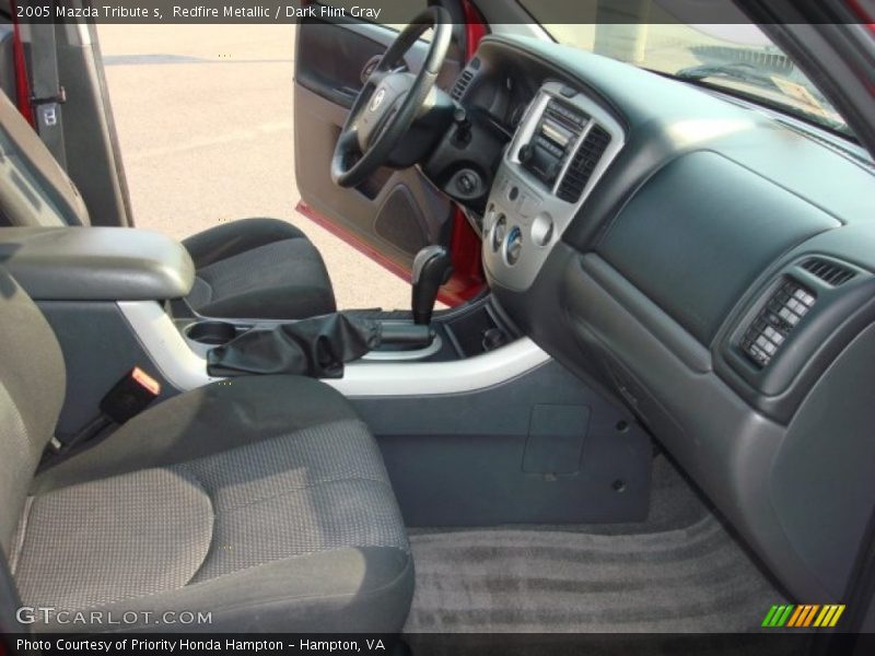 Redfire Metallic / Dark Flint Gray 2005 Mazda Tribute s