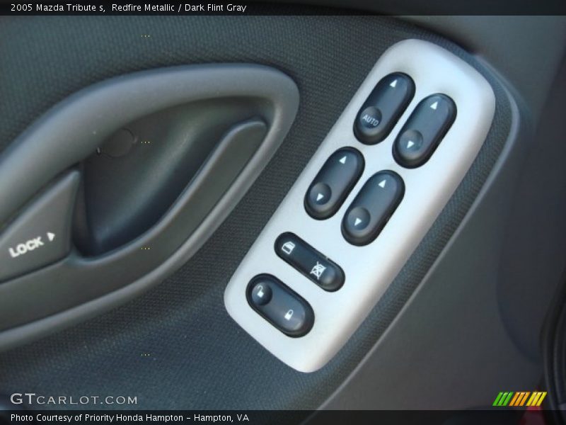 Redfire Metallic / Dark Flint Gray 2005 Mazda Tribute s