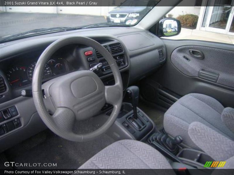 Black Pearl / Gray 2001 Suzuki Grand Vitara JLX 4x4