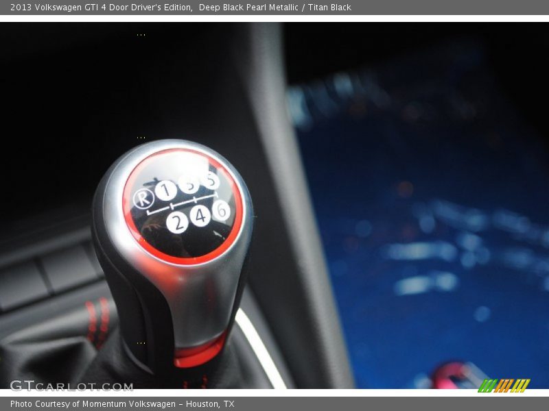 Deep Black Pearl Metallic / Titan Black 2013 Volkswagen GTI 4 Door Driver's Edition
