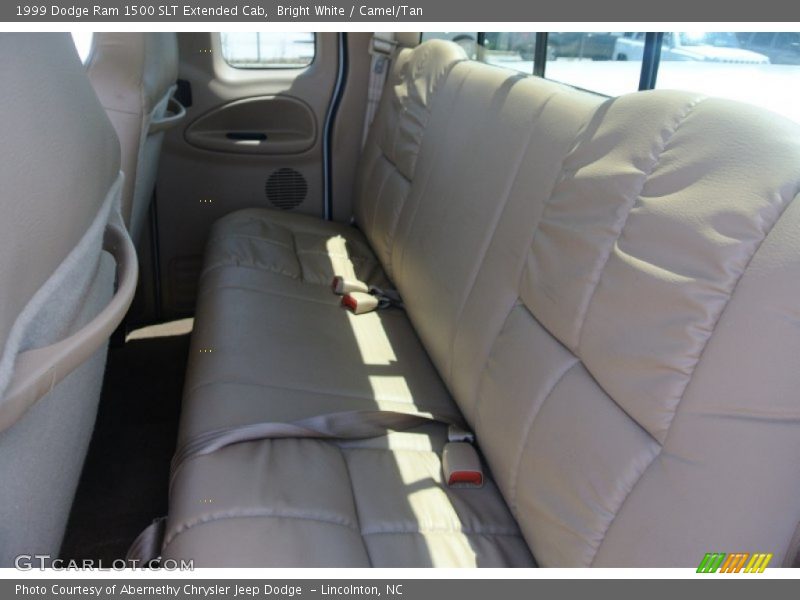 Bright White / Camel/Tan 1999 Dodge Ram 1500 SLT Extended Cab
