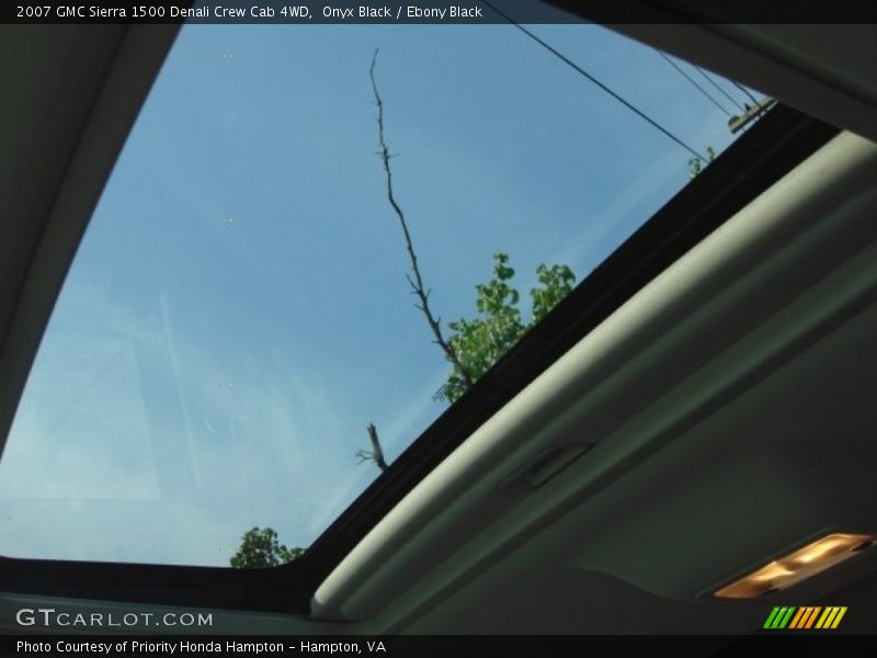 Onyx Black / Ebony Black 2007 GMC Sierra 1500 Denali Crew Cab 4WD