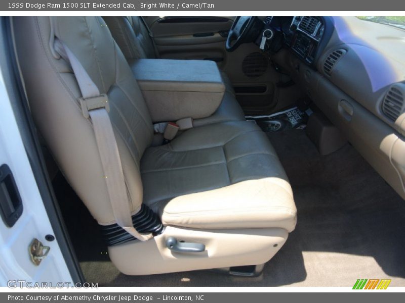 Bright White / Camel/Tan 1999 Dodge Ram 1500 SLT Extended Cab
