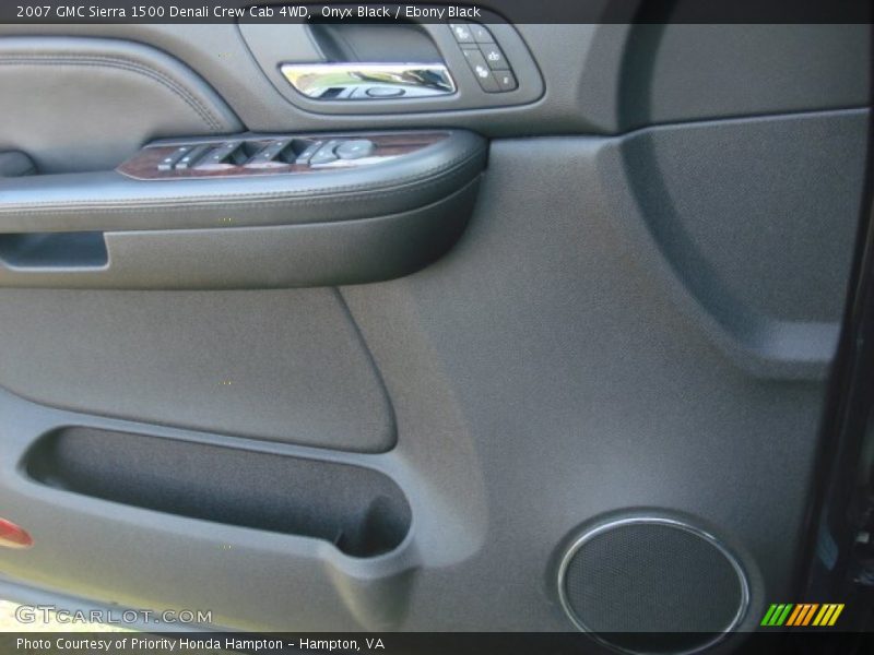 Onyx Black / Ebony Black 2007 GMC Sierra 1500 Denali Crew Cab 4WD