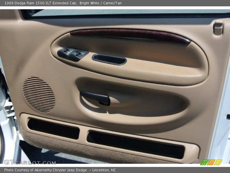 Bright White / Camel/Tan 1999 Dodge Ram 1500 SLT Extended Cab