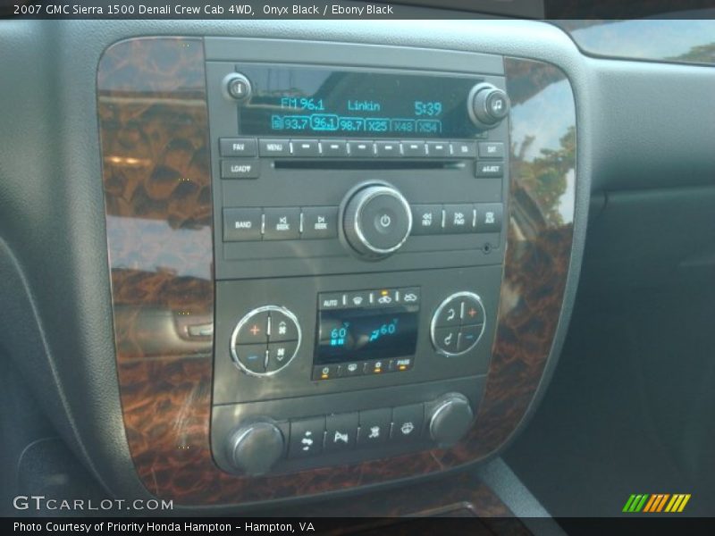 Onyx Black / Ebony Black 2007 GMC Sierra 1500 Denali Crew Cab 4WD