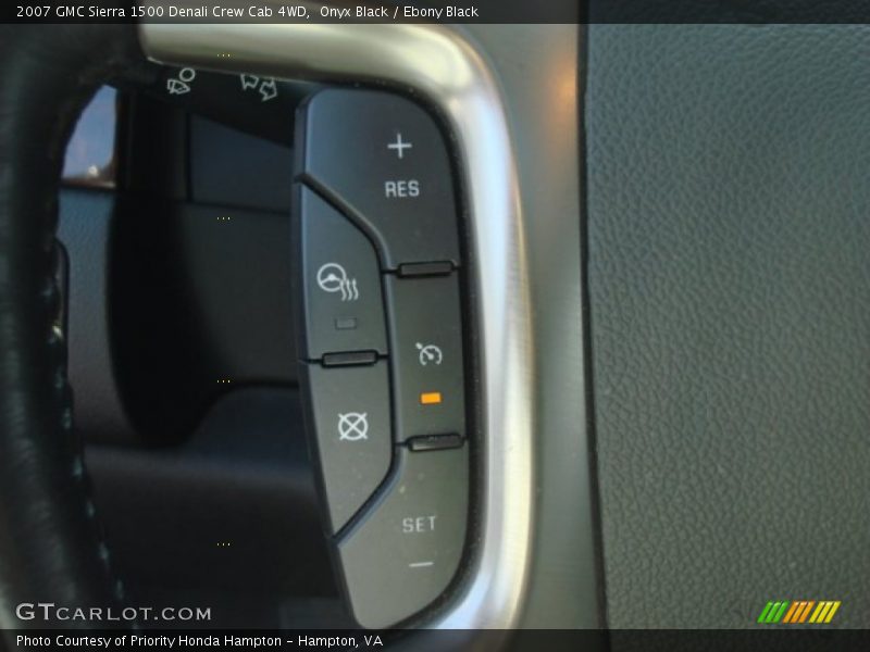 Onyx Black / Ebony Black 2007 GMC Sierra 1500 Denali Crew Cab 4WD
