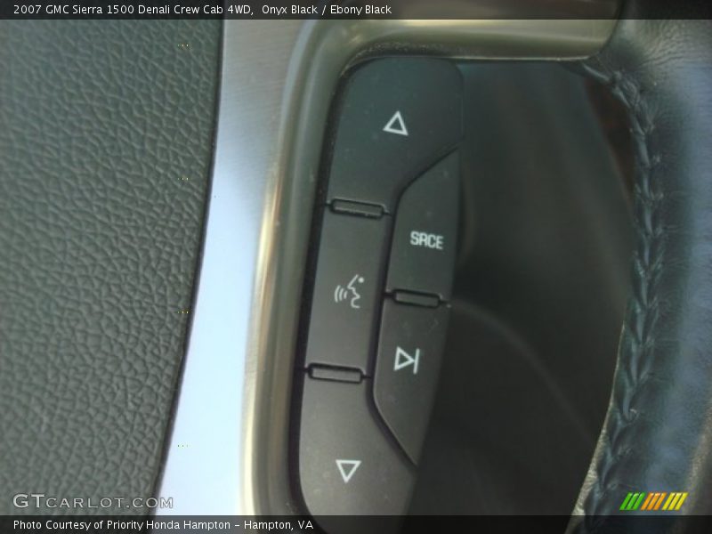 Onyx Black / Ebony Black 2007 GMC Sierra 1500 Denali Crew Cab 4WD