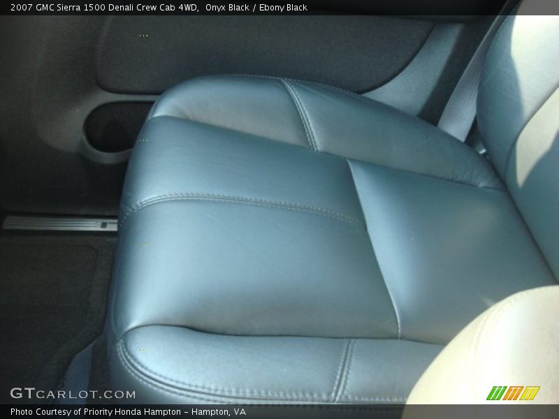 Onyx Black / Ebony Black 2007 GMC Sierra 1500 Denali Crew Cab 4WD