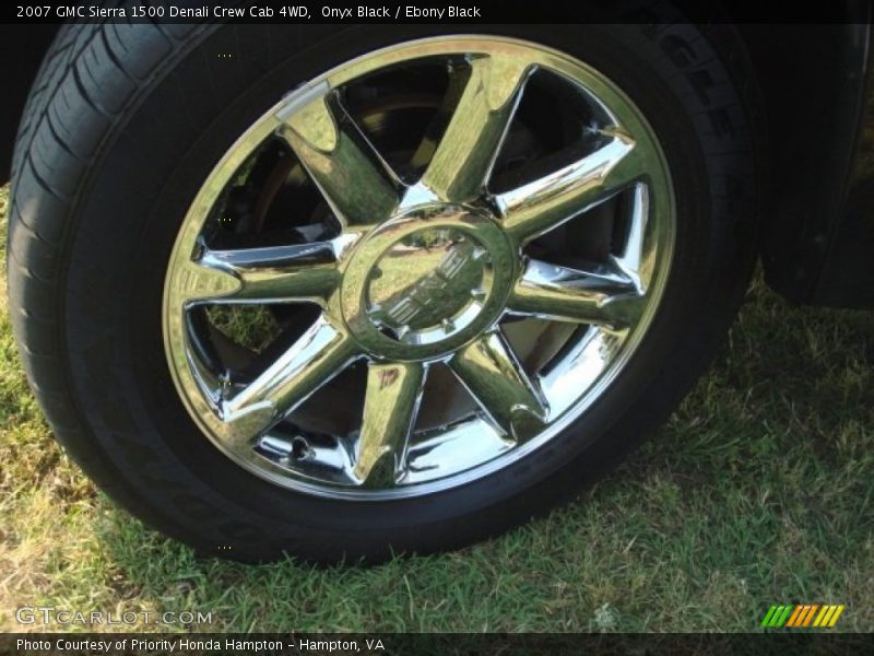 Onyx Black / Ebony Black 2007 GMC Sierra 1500 Denali Crew Cab 4WD