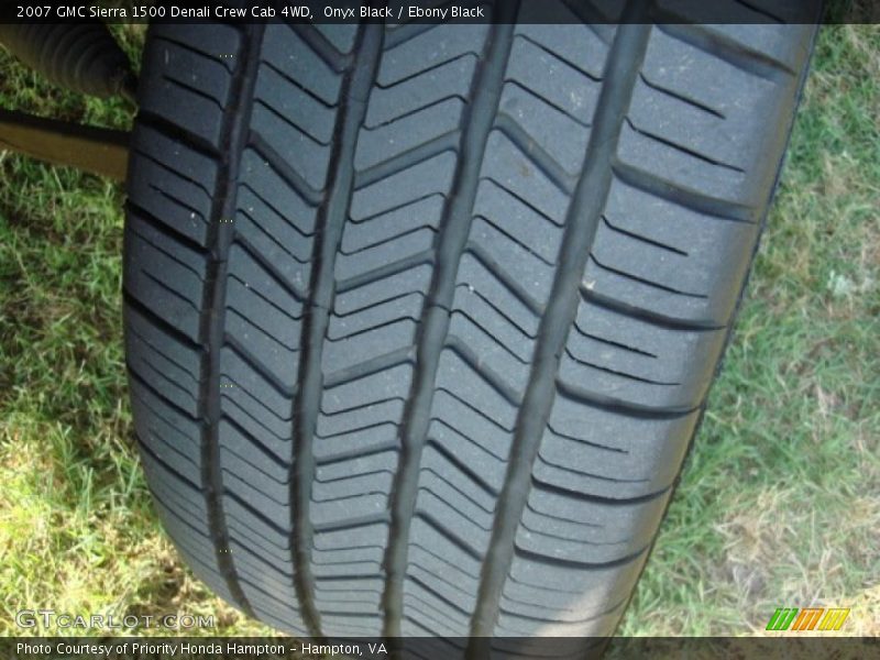 Onyx Black / Ebony Black 2007 GMC Sierra 1500 Denali Crew Cab 4WD