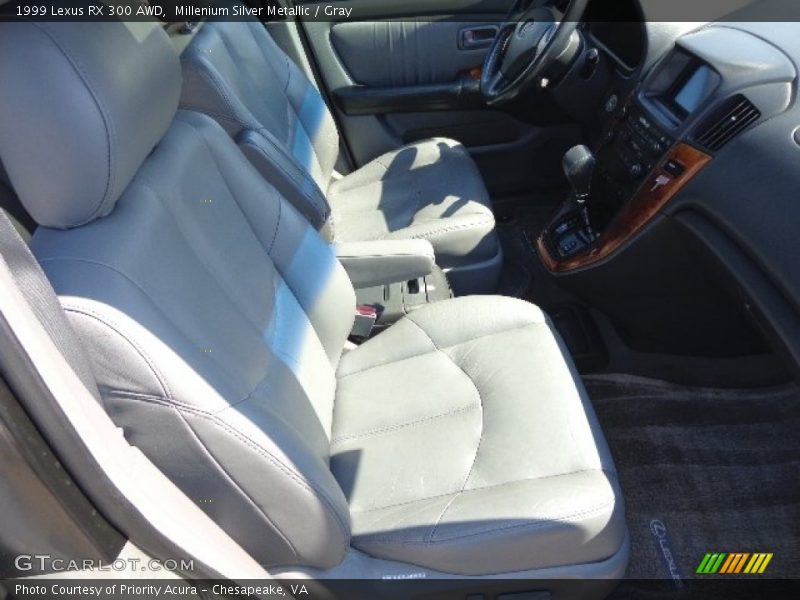 Millenium Silver Metallic / Gray 1999 Lexus RX 300 AWD