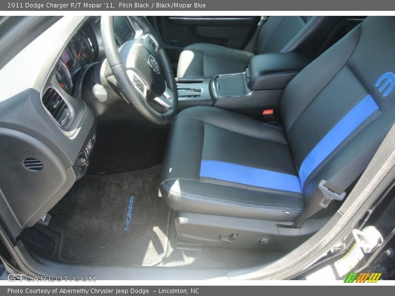 Front Seat of 2011 Charger R/T Mopar '11